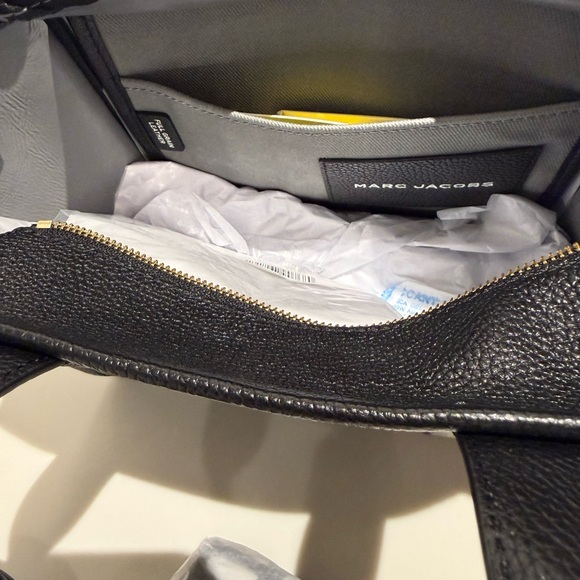 NWT Marc Jacobs The Tote Bag leather small black - Picture 4 of 5